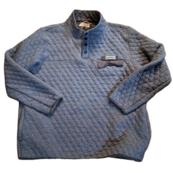 Men's Magellan Quilted Snap Pullover Top Jacket Size 2XL/3XL READ - Picture 1 of 7